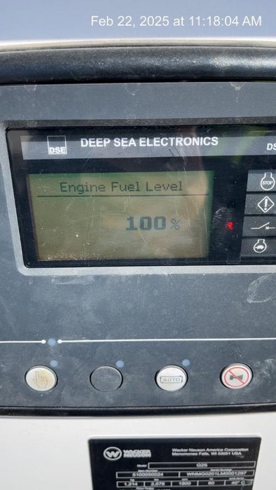 2022 WACKER NEUSON G25