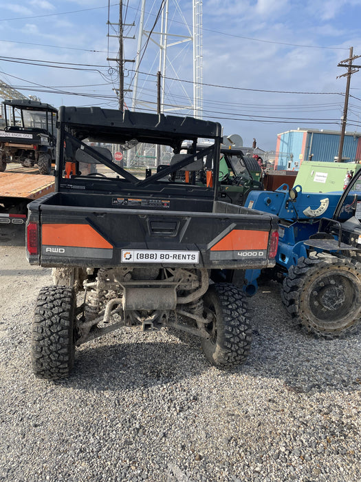 Polaris Pro XD 4000D AWD Canopy, Diesel, 4-6 Passenger, LED Strobe, Rearview Mirror