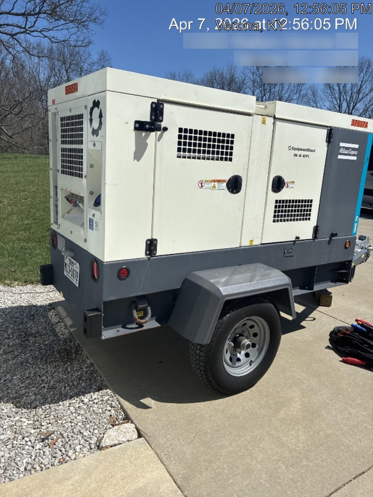 2023 ATLAS COPCO QAS 70