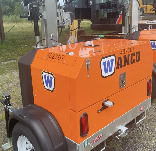 2024 Wanco WLTT-4MM4K Diesel, Deep Sea Controller, Shore Power Plug, Auto Start, (4) 350W LED Floodlights, 4kW Generator, 60 Gal Fuel Tank, 2" Ball, T3