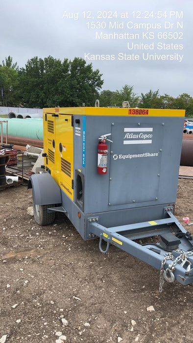 2021 ATLAS COPCO PAS 100 HF CS Enclosed