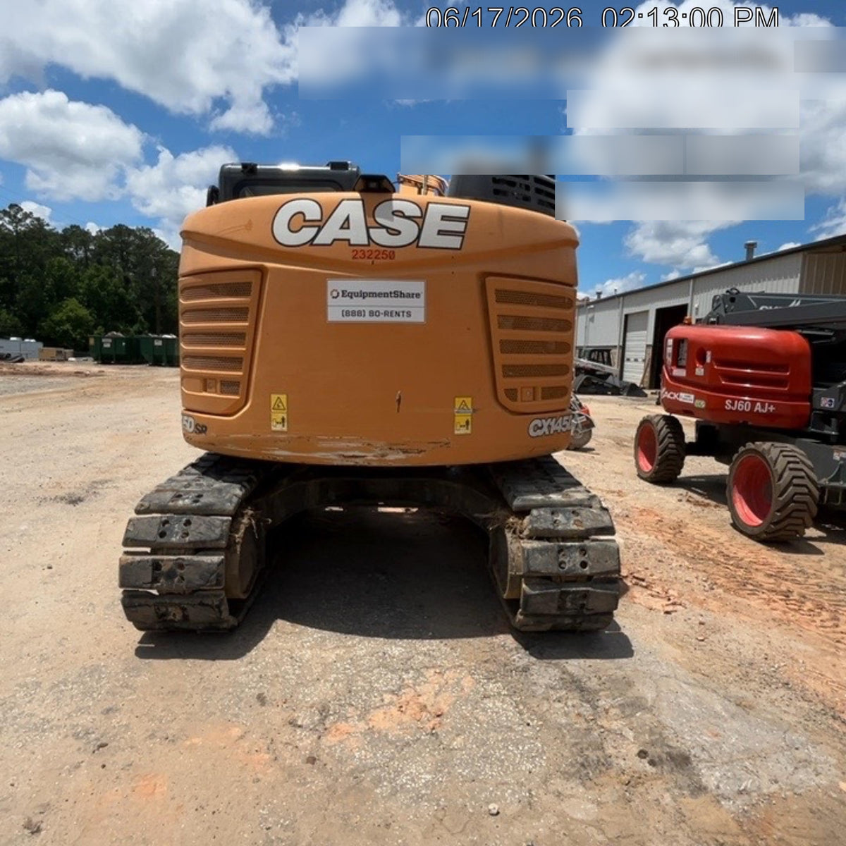 2022 CASE CX145D SR