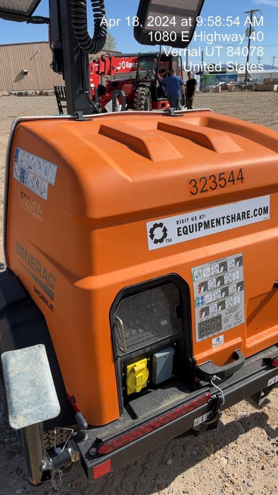 2023 Generac MLT2 Diesel, Flex Switch 120V Input, Powerzone Controller, (4) 320W LED Lights, 4kW Generator, 39.9 Gal Fuel Tank, 2" Ball, T3