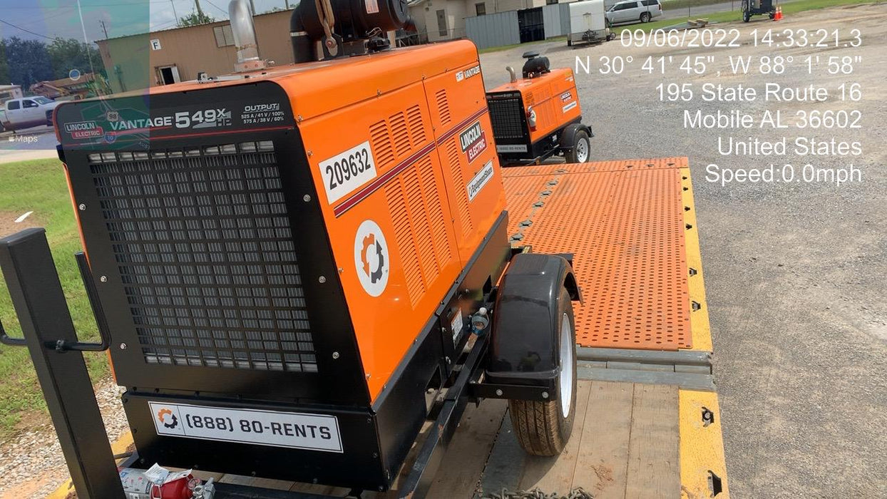 2022 Lincoln Electric Vantage 549X VANTAGE 549X READY-PAK 3