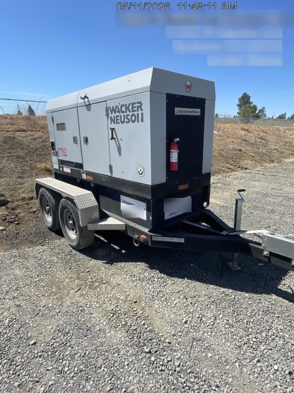 2019 WACKER NEUSON G150