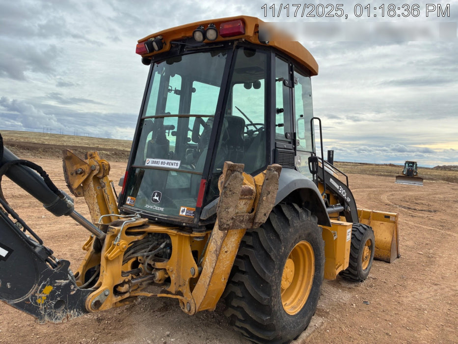 2020 John Deere 310LEP Cab/Heat/Air, 4WD, Standard Stick, Pilot Controls, 2 Way Hydraulics, TAG Manual QC