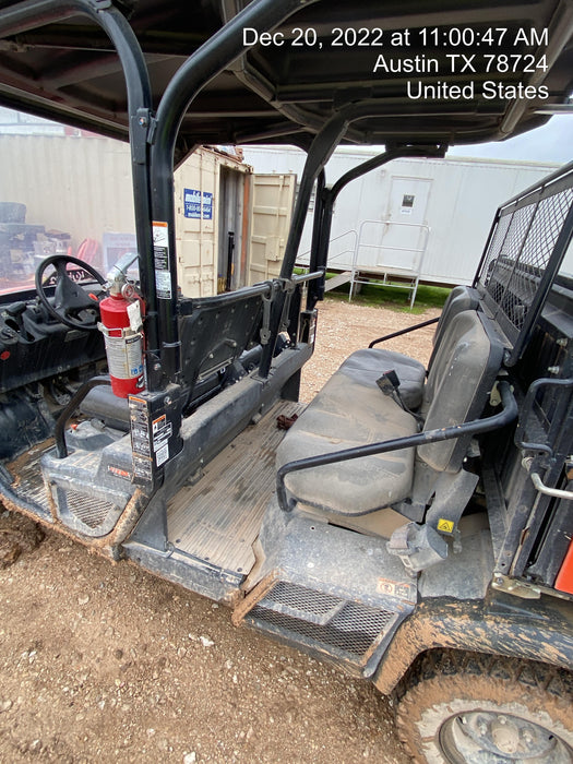 2021 Kubota RTV-X1140W-H Plastic Canopy, Windshield Acrylic Clear, LED Strobe Light, Wire Harness Kit, Back up Alarm