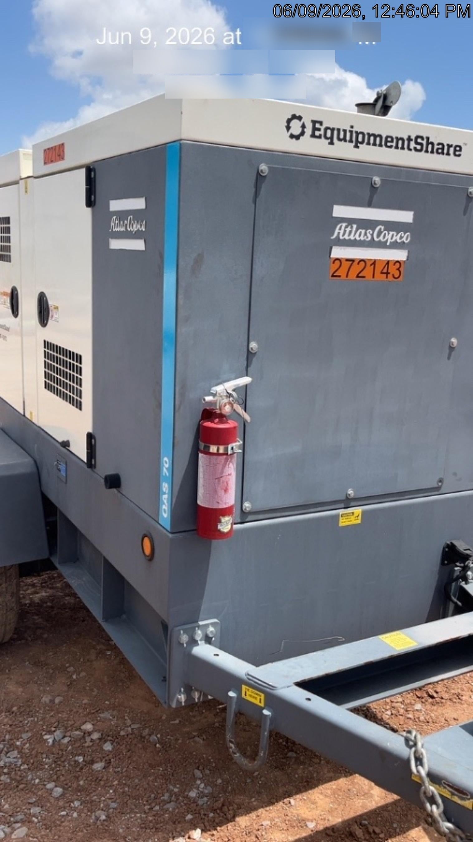 2022 ATLAS COPCO QAS 70