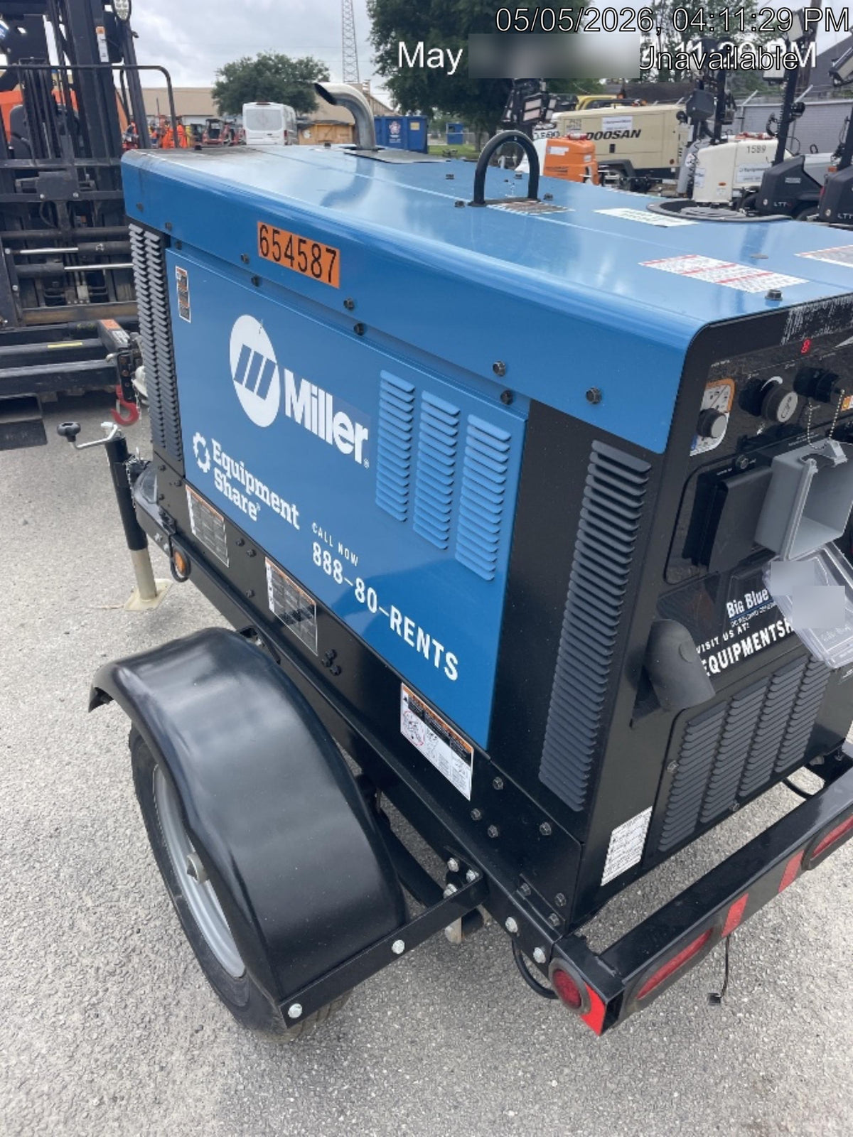 2026 MILLER ELECTRIC BIG BLUE 400