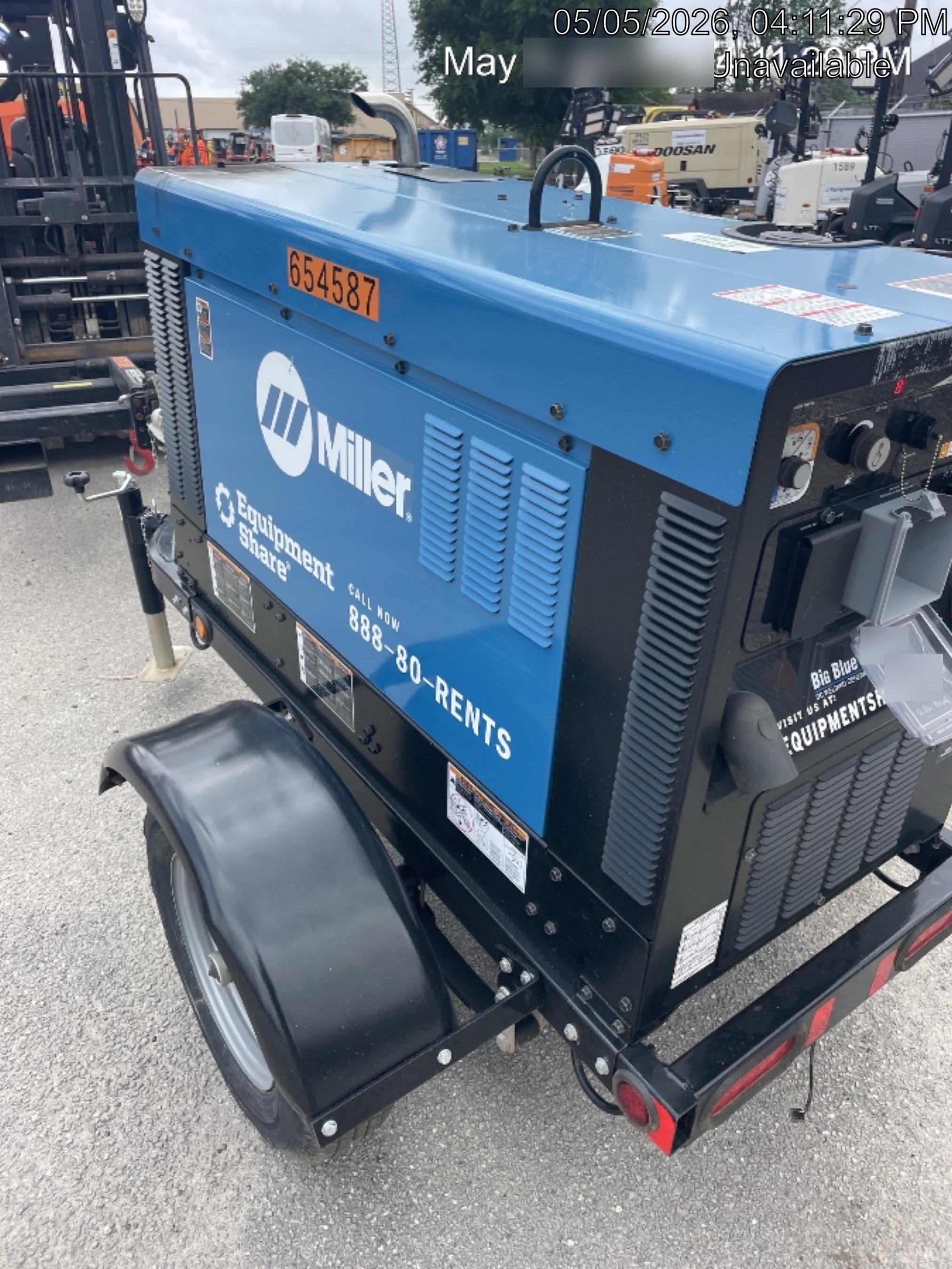 2026 MILLER ELECTRIC BIG BLUE 400