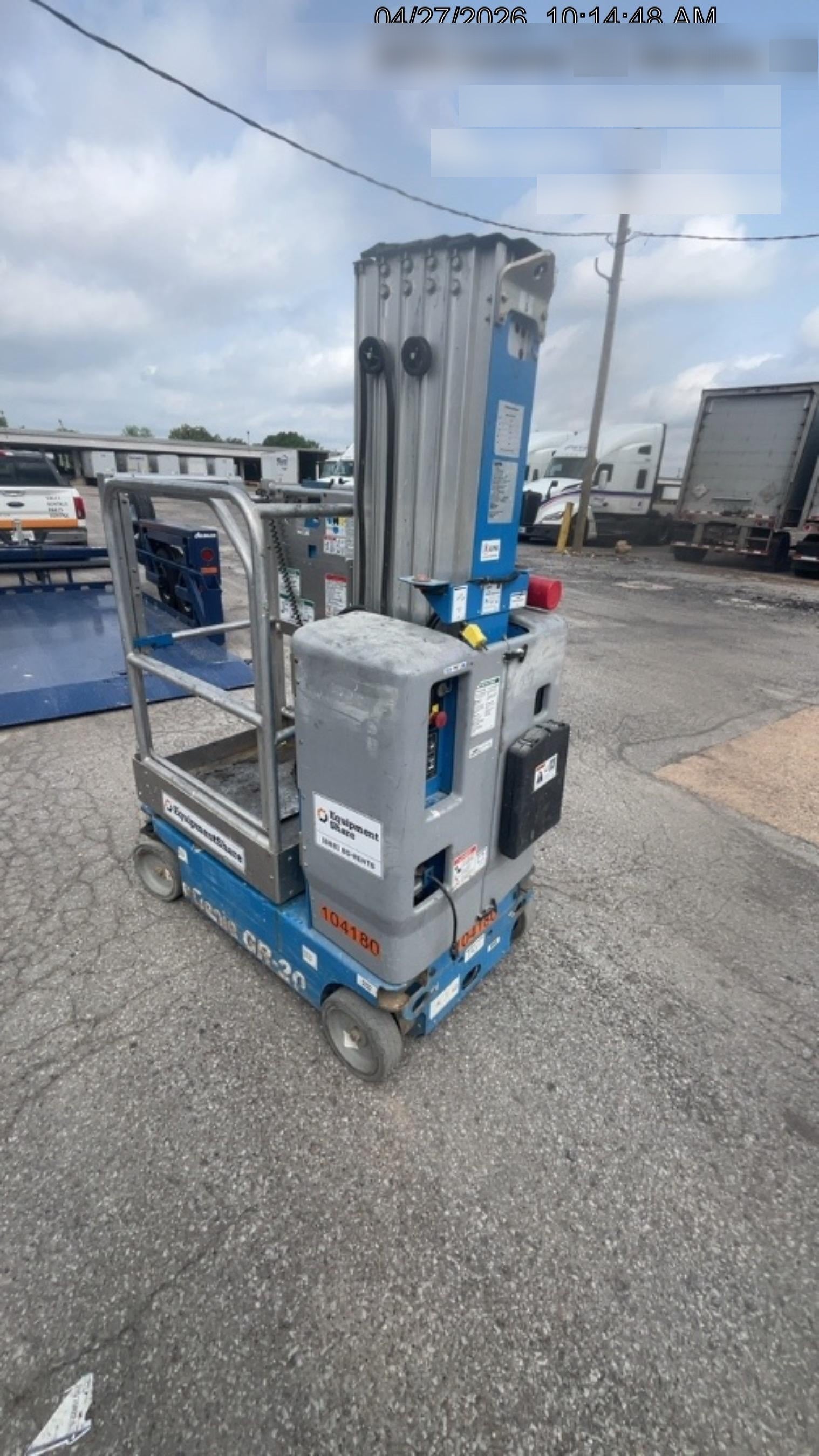 2020 GENIE GR-20