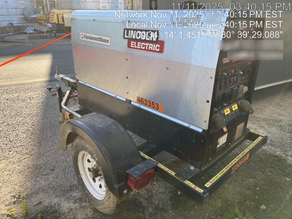 2024 Lincoln Electric LE400 Kubota V1505, Trlr, Cable Rack, Light Kit, ES Decals, T3