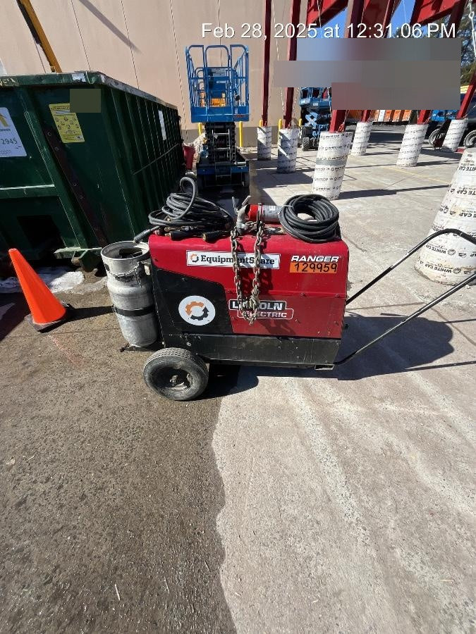 2021 Lincoln Electric Ranger 305 LPG K3430-1, Ranger 305 LPG, Undercarriage, Tank Holder & Strap, 10kw AC Gen, 25hp Kohler LPG Eng