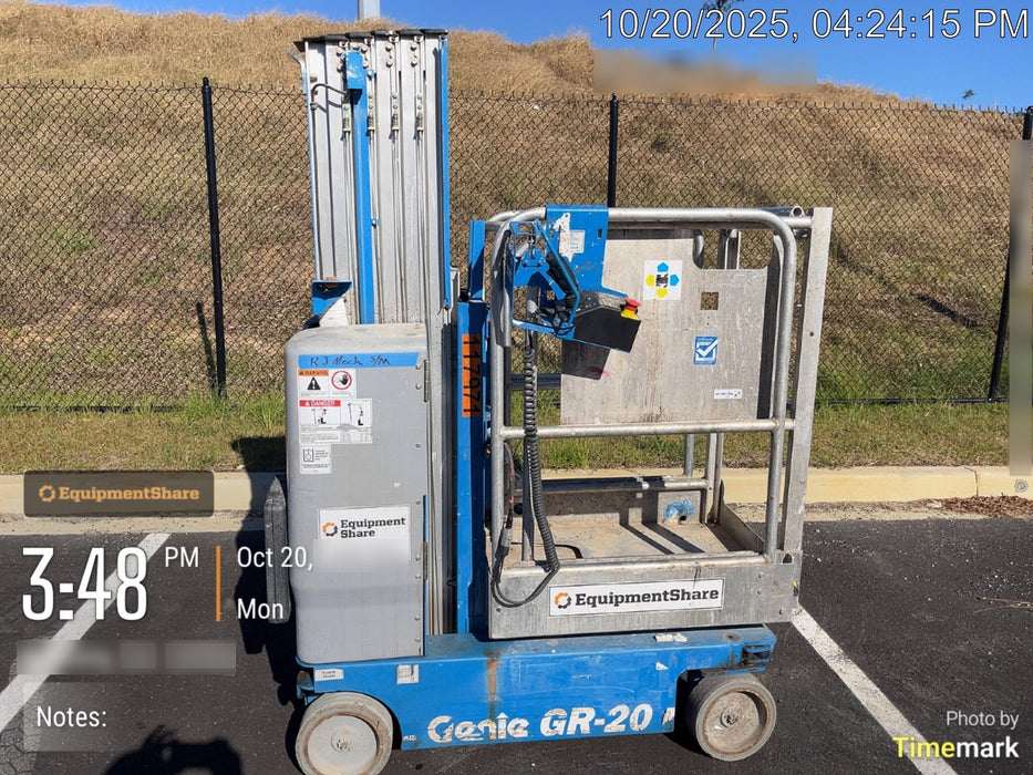2020 GENIE GR-20