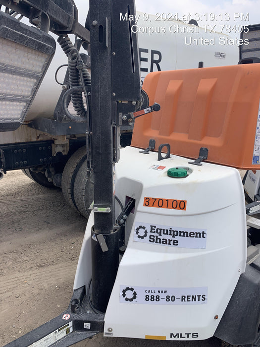 2023 Generac MLT2 Diesel, Flex Switch 120V Input, Powerzone Controller, 
(4) 320W LED Lights, 4kW Generator, 39.9 Gal Fuel Tank, 2" Ball, T3