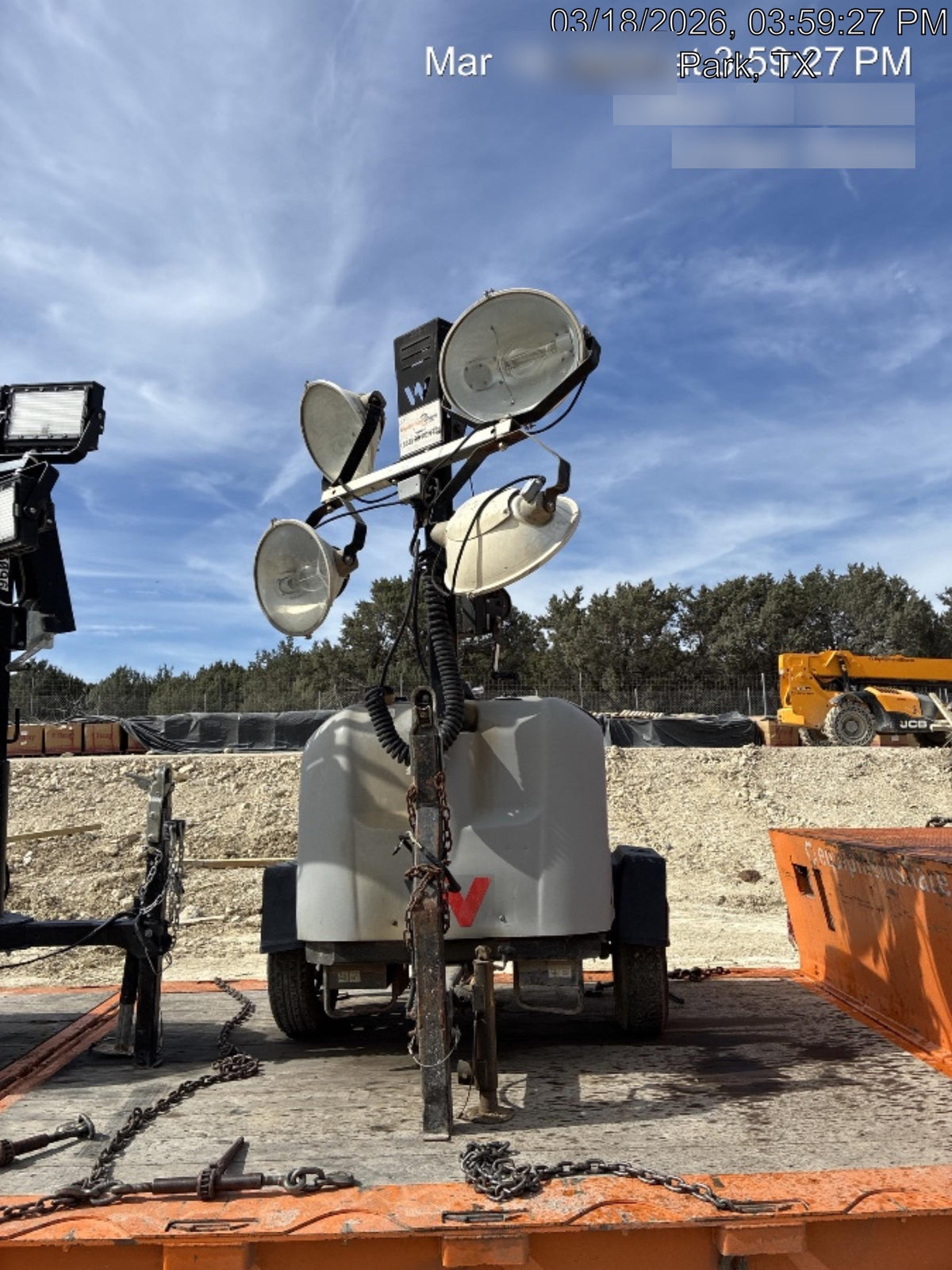 Wacker Neuson LTV6K-MH Wacker Neuson LTV6K Towable Light Tower