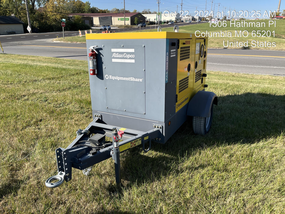 2021 ATLAS COPCO PAS 100 HF CS Enclosed