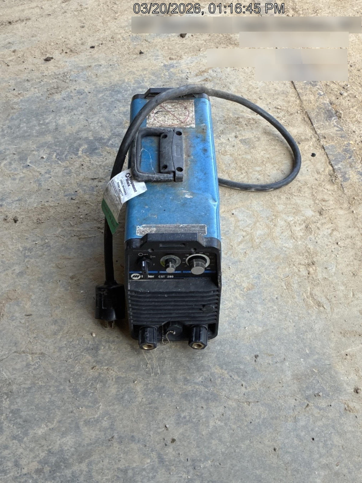 2020 MILLER ELECTRIC CST-280