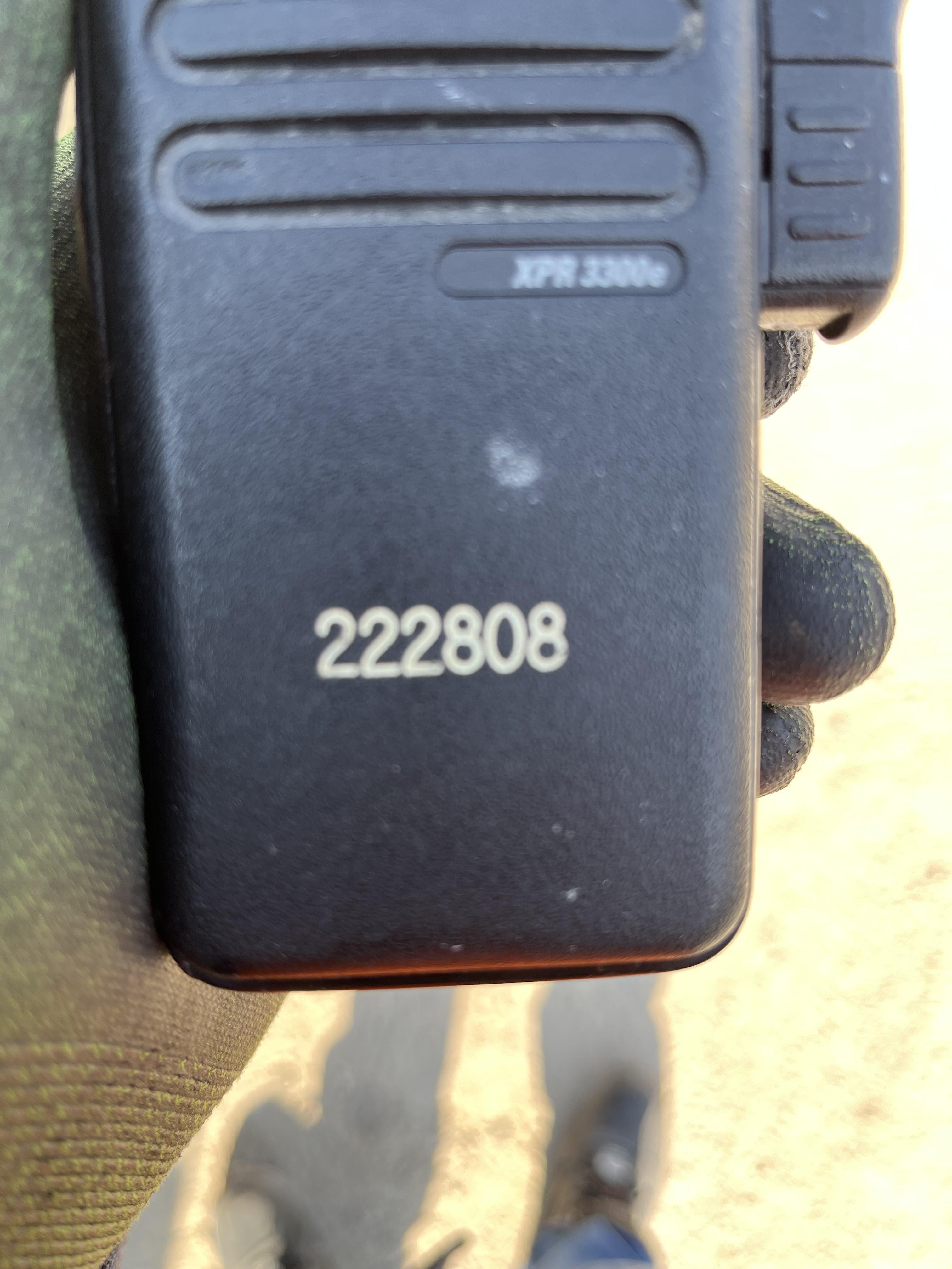 2022 MOTOROLA XPR3300E