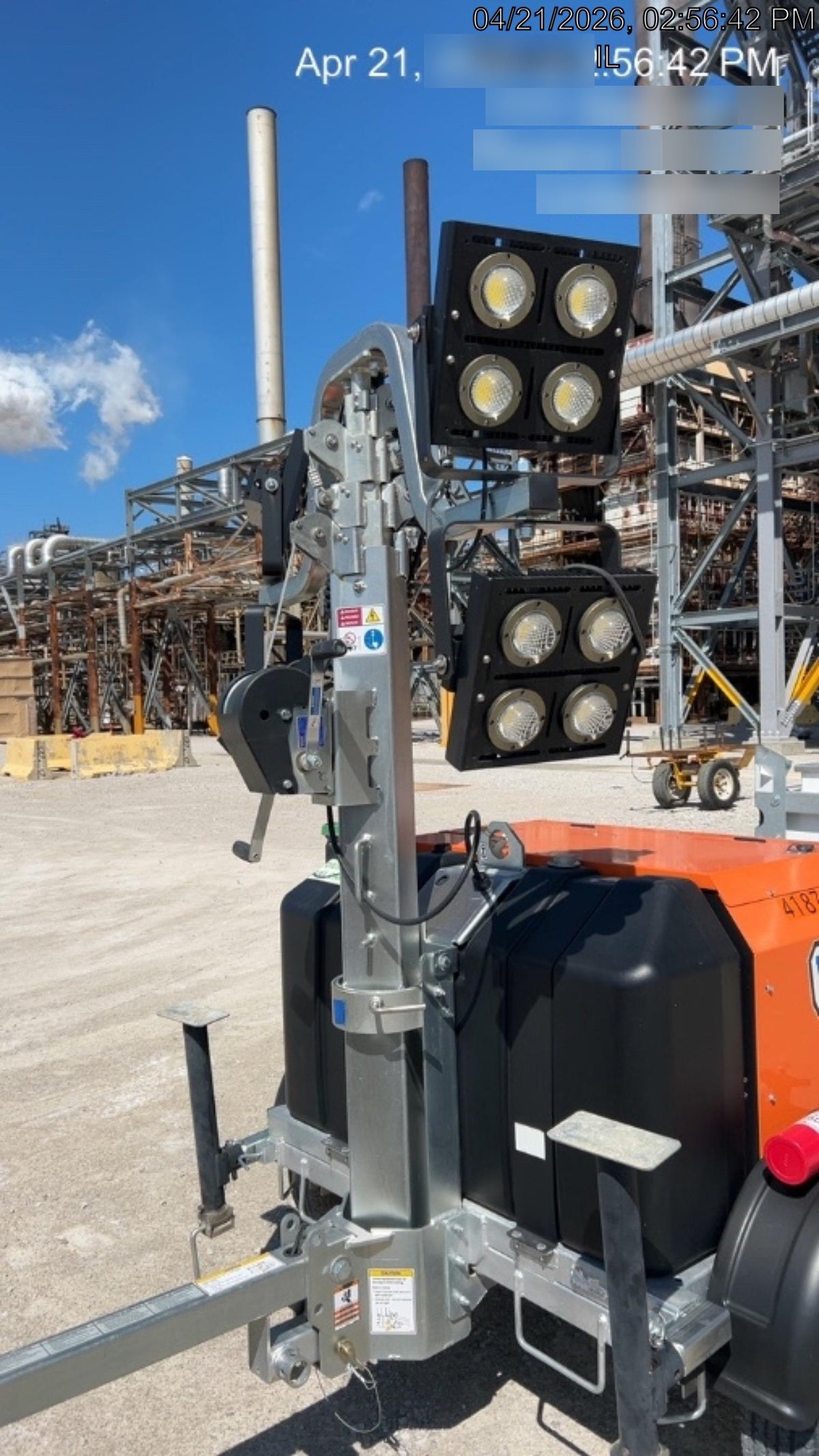 2024 Wanco WLTT-4MM4K Diesel, Deep Sea Controller, Shore Power Plug, Auto Start, (4) 350W LED Floodlights, 4kW Generator, 60 Gal Fuel Tank, 2" Ball, T3
