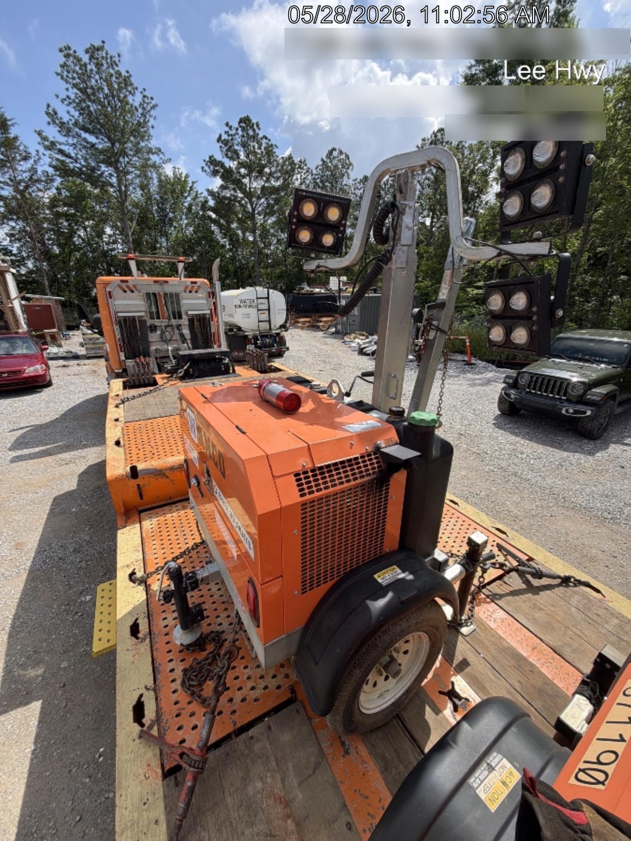 2023 Wanco WLTT-4MM4K Diesel, Deep Sea Controller, Shore Power Plug, Auto Start, (4) 350W LED Floodlights, 4kW Generator, 60 Gal Fuel Tank, 2" Ball, T3