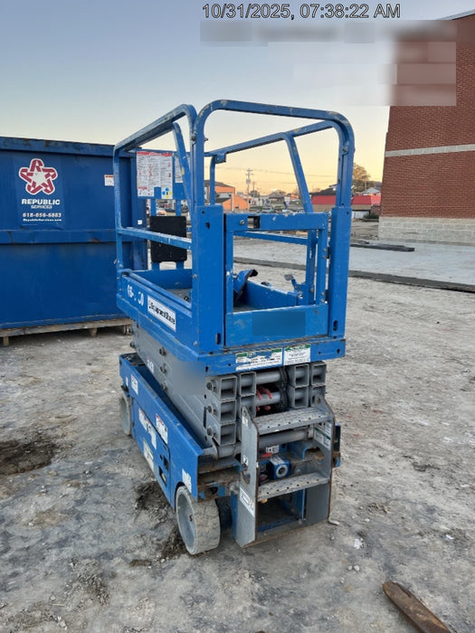 2020 Genie GS-1930 Solid Non Marking Tires, Beacon, Folding rails with half height swing gate