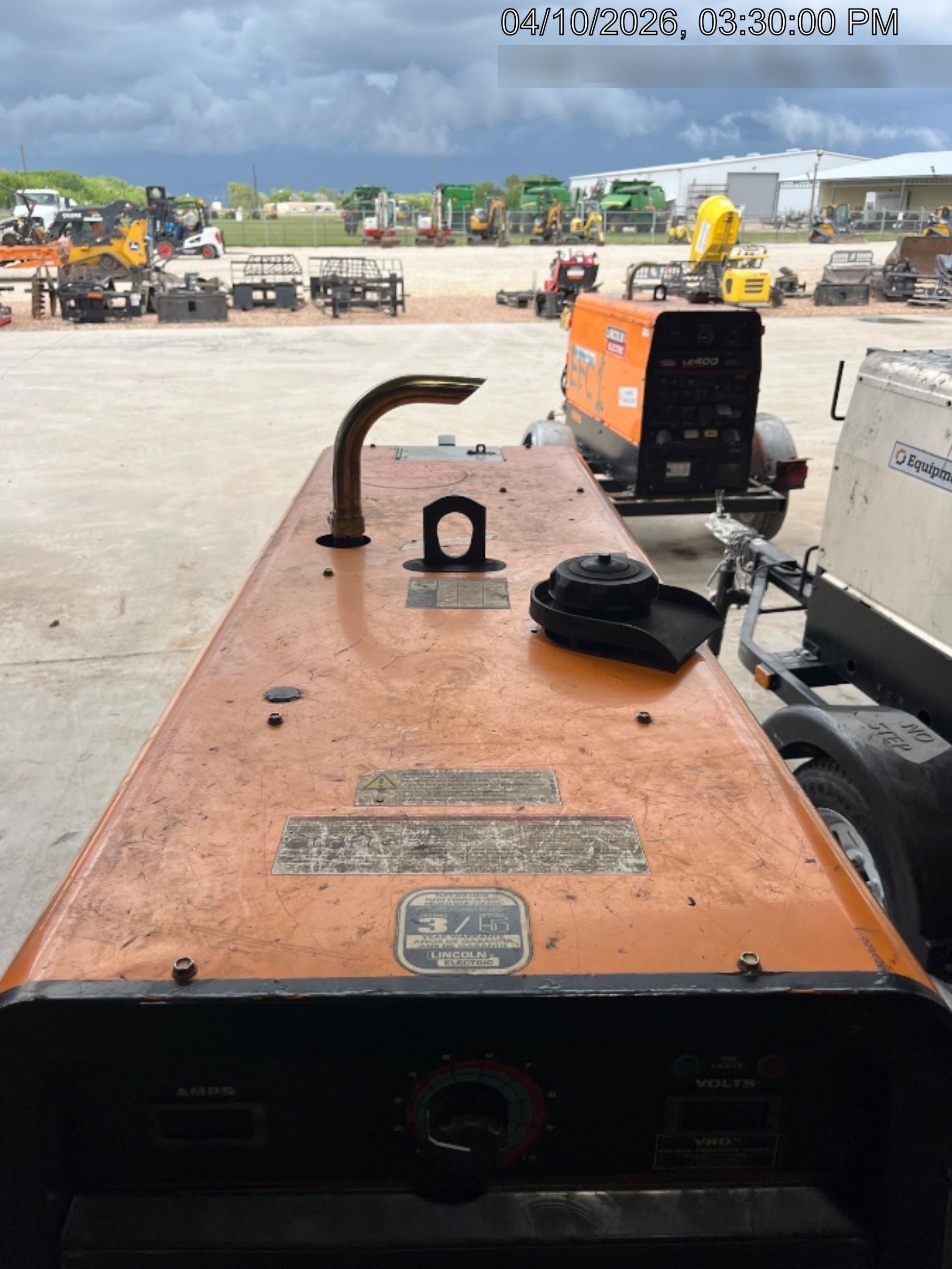 2022 Lincoln Electric LE400 Kubota V1505, Trlr, Cable Rack, Light Kit, ES Decals, T3