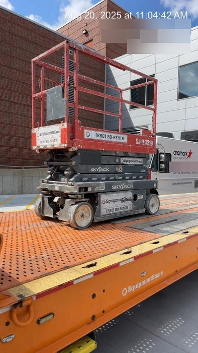 2019 Skyjack SJIII-3219 Standard Options, Trojan Batteries