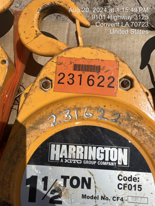 2022 HARRINGTON CF015-20