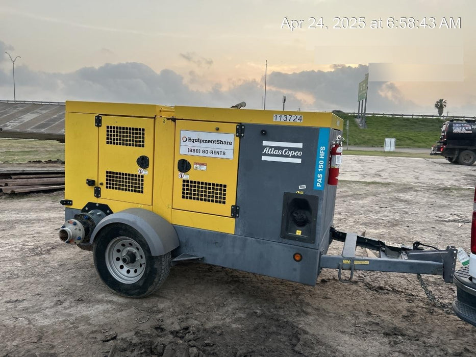2020 ATLAS COPCO PAS 150 HF CS Enclosed