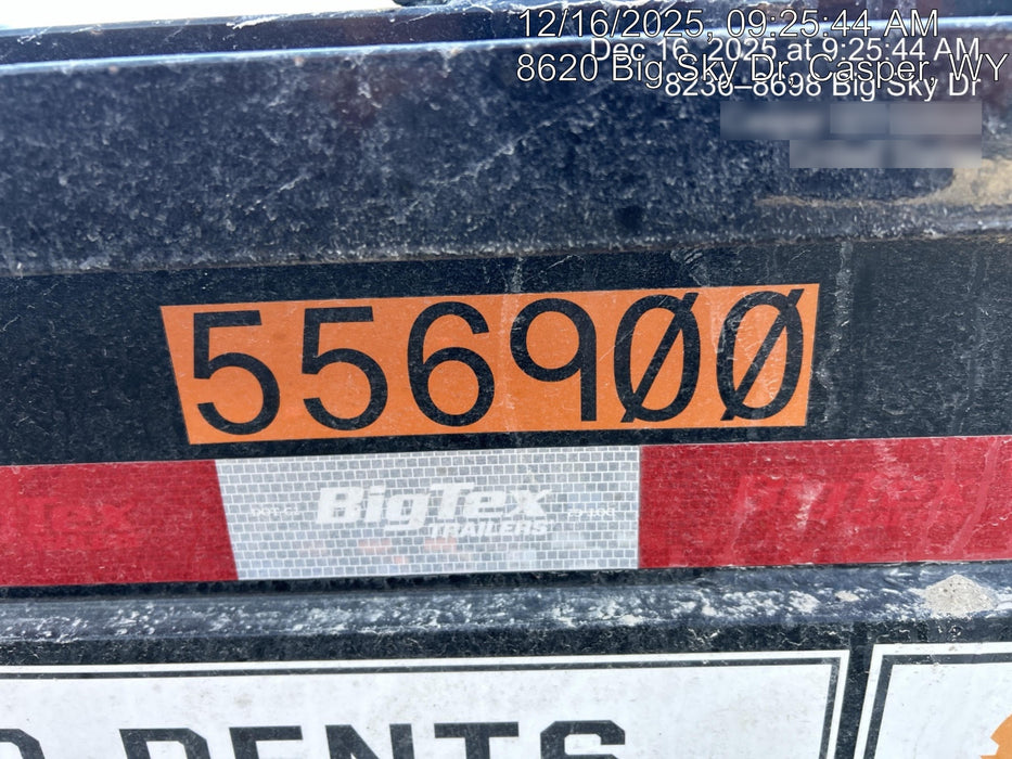 2025 BIG TEX TRAILER 16TL-22BK