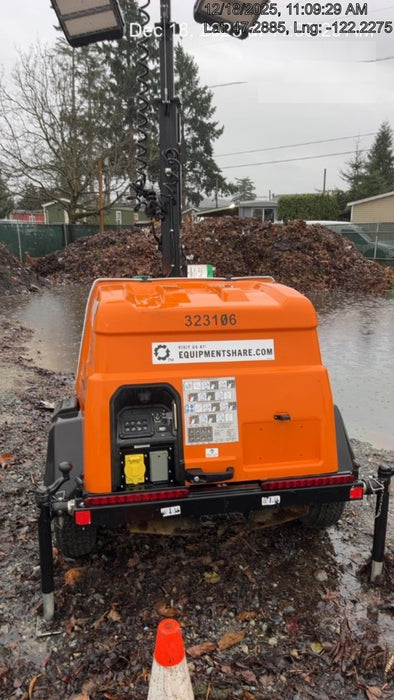 2023 Generac MLT2 Diesel, Flex Switch 120V Input, Powerzone Controller, (4) 320W LED Lights, 4kW Generator, 39.9 Gal Fuel Tank, 2" Ball, T3