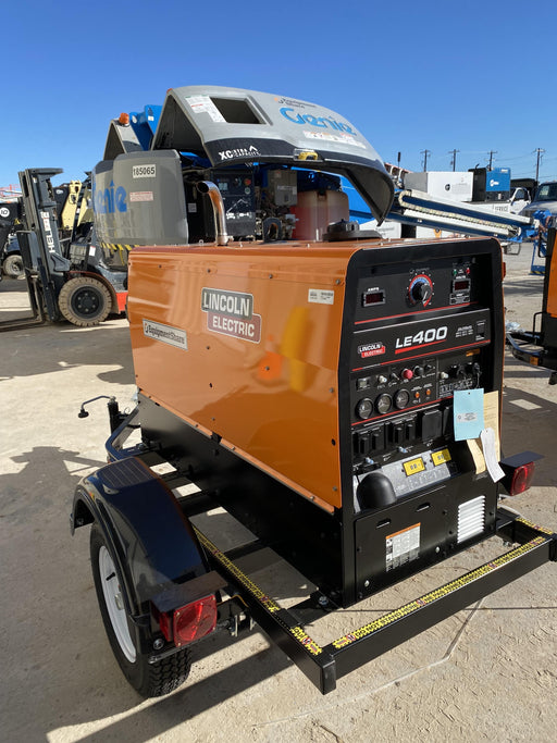 2022 Lincoln Electric LE400 Kubota V1505, Trlr, Cable Rack, Light Kit, ES Decals, T3