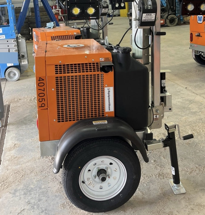 2024 Wanco WLTT-4MM4K Diesel, Deep Sea Controller, Shore Power Plug, Auto Start, (4) 350W LED Floodlights, 4kW Generator, 60 Gal Fuel Tank, 2" Ball, T3
