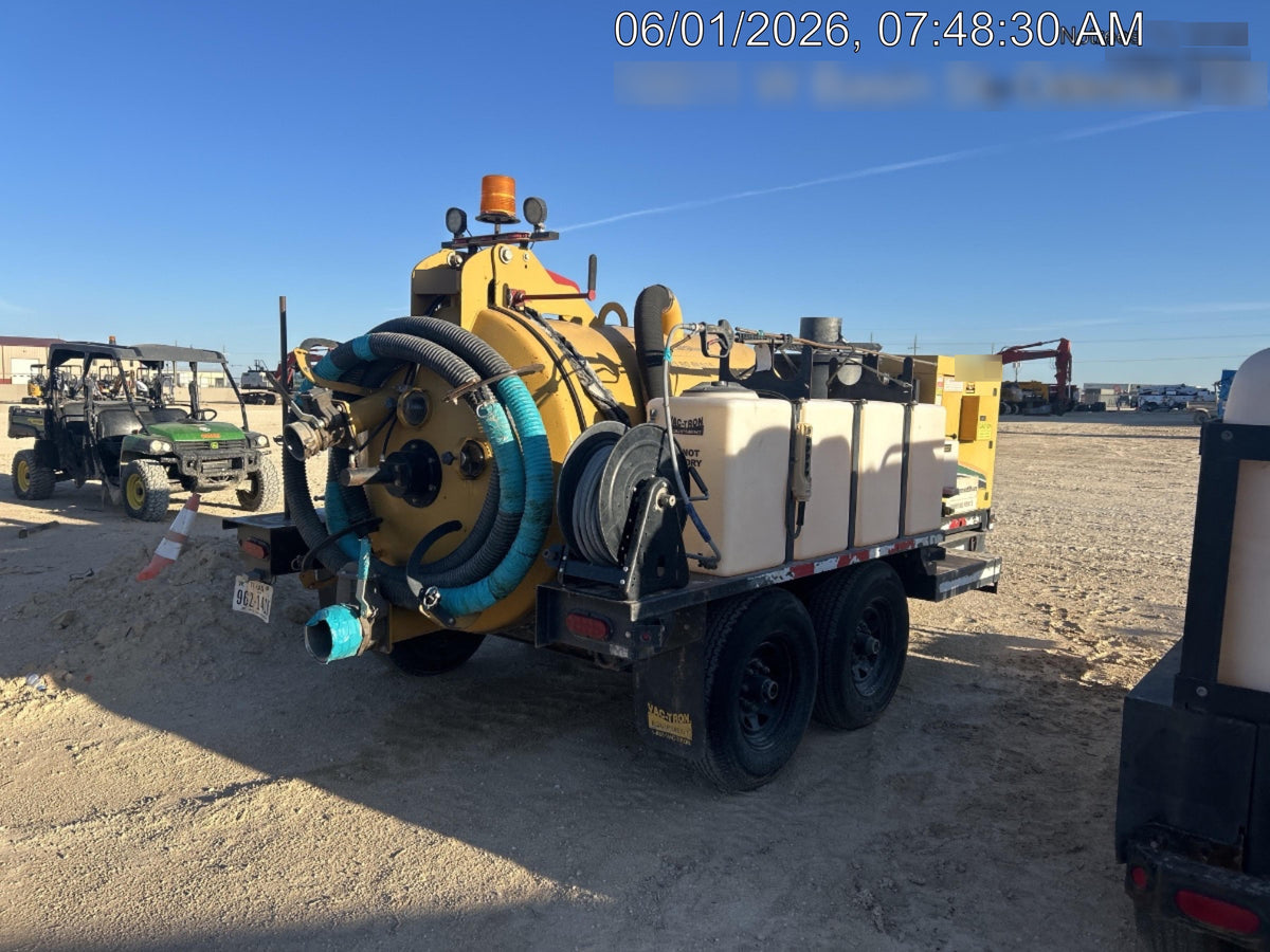 2019 Vac-Tron LP573XDT 24Hp Kohler Diesel, 500 Gal Debris Tank, 500 CFM Vacuum Pump, x2 100 Gal Water Tanks