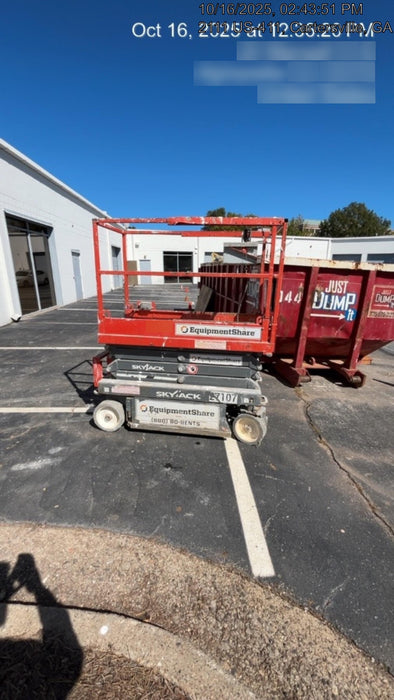 2019 Skyjack SJIII-3219 Standard Options