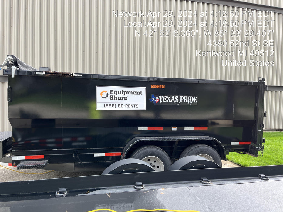 2024 TEXAS PRIDE TRAILERS DT714416KBP