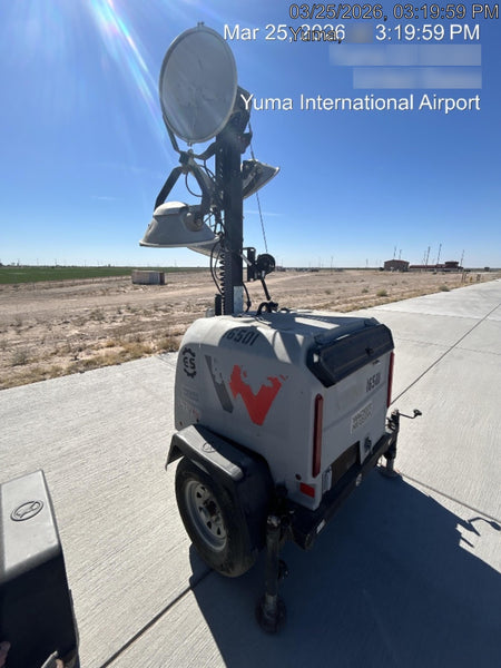 2018 Wacker Neuson LTV6L-MH Wacker Neuson LTV6L Mobile Light Tower w/Fuel Level Sensor Installed