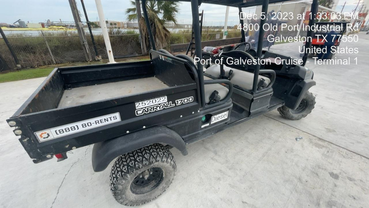 2023 Club Car CA1700D Canopy, Diesel, 4 Passenger