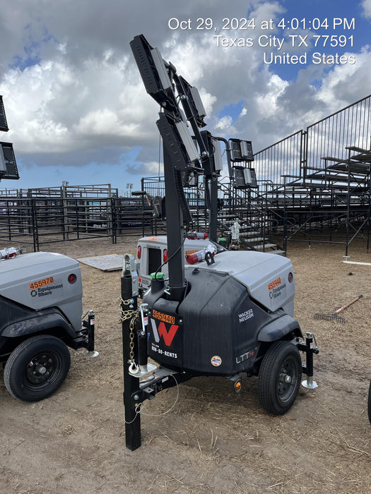 2024 Wacker Neuson LTT4 Diesel, Kohler KDW702, Deep Sea Controller, Auto Start, LED 320W, Bypass Outlet, T3