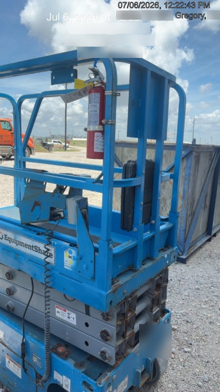 2019 Genie GS-1930 Fixed Rails with Chain Entry