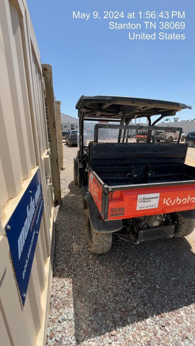 2021 Kubota RTV-X1140W-H Plastic Canopy, Windshield Acrylic Clear, LED Strobe Light, Wire Harness Kit, Back up Alarm