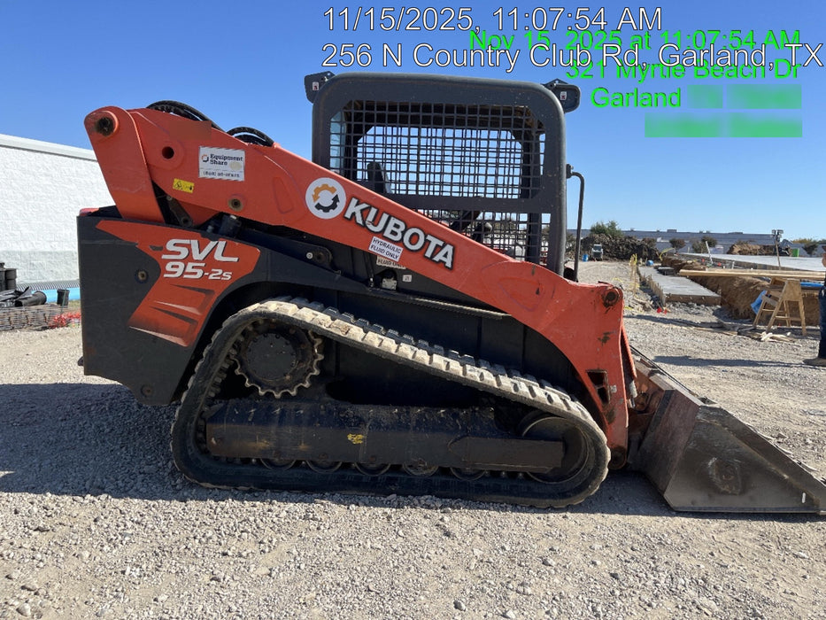 2020 Kubota SVL95-2S Canopy, Standard Tracks, Standard Flow