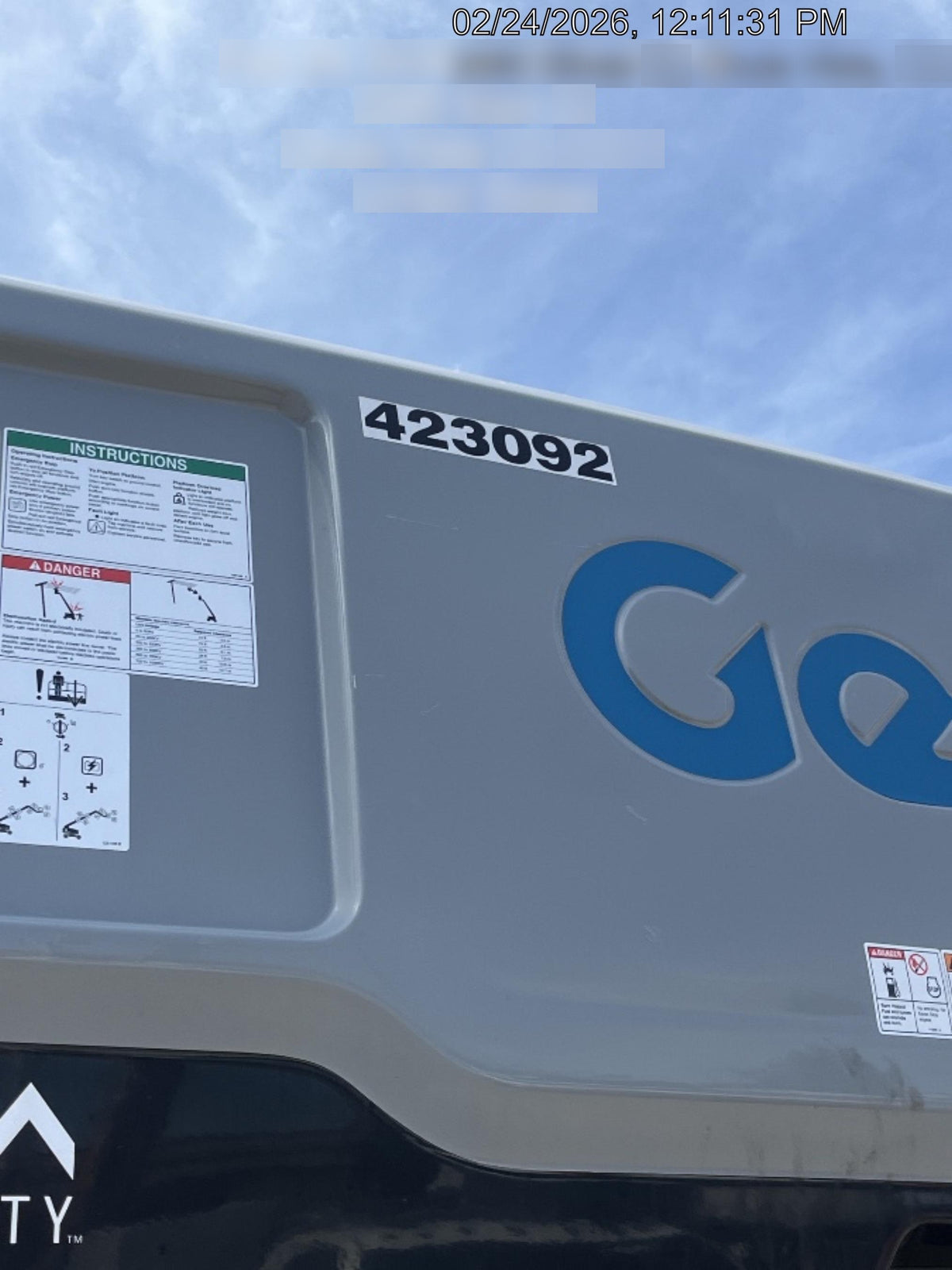 2024 GENIE S-85 XC