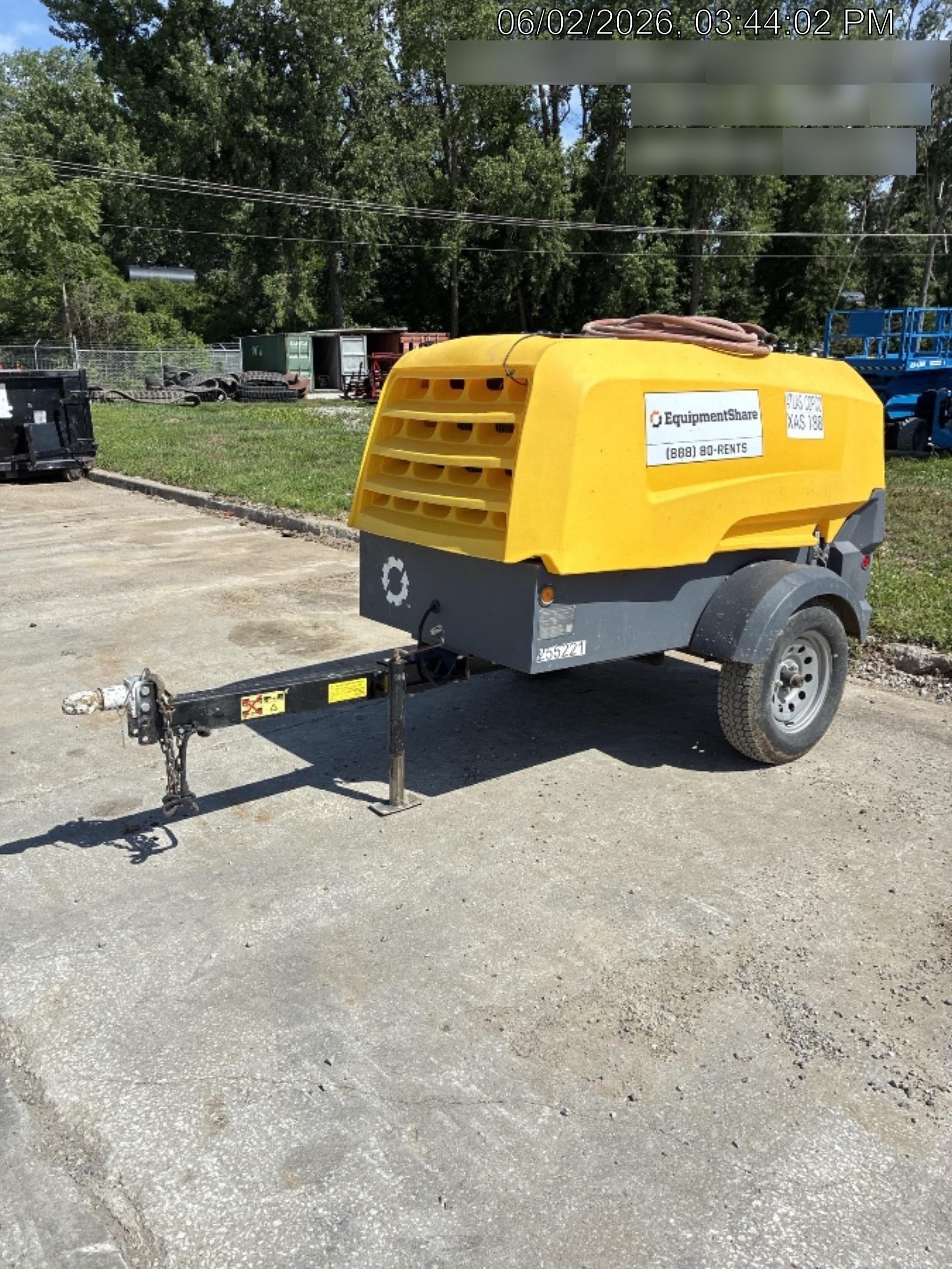 2022 ATLAS COPCO XAS188 CWK