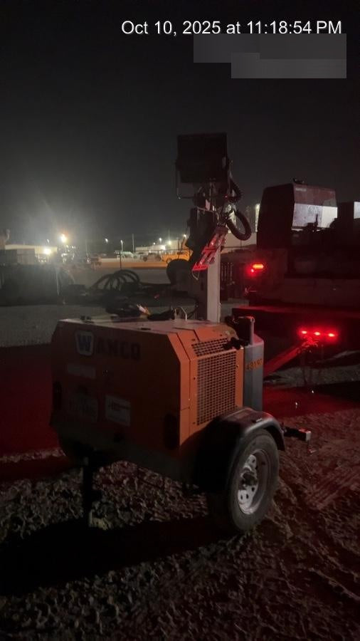 2024 Wanco WLTT-4MM4K Diesel, Deep Sea Controller, Shore Power Plug, Auto Start, (4) 350W LED Floodlights, 4kW Generator, 60 Gal Fuel Tank, 2" Ball, T3