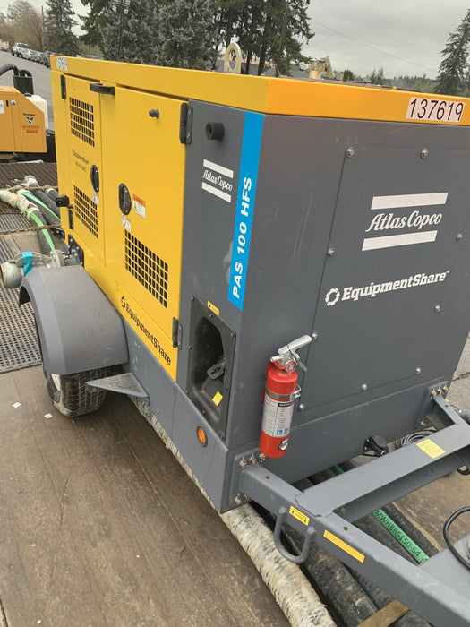 2021 ATLAS COPCO PAS 100 HF CS Enclosed