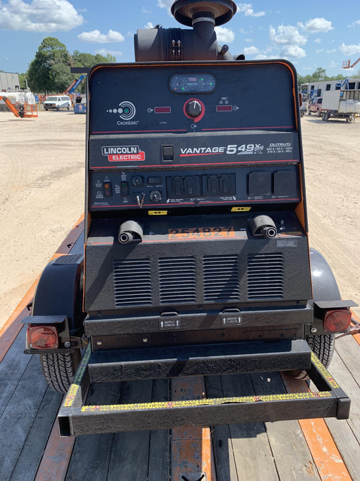 2022 Lincoln Electric Vantage 549X Crosslink Technology, Trailer Mounted, ES Decals, T3