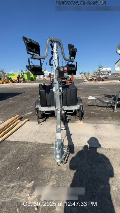 2024 Wanco WLTT-4MM4K Diesel, Deep Sea Controller, Shore Power Plug, Auto Start, (4) 350W LED Floodlights, 4kW Generator, 60 Gal Fuel Tank, 2" Ball, T3