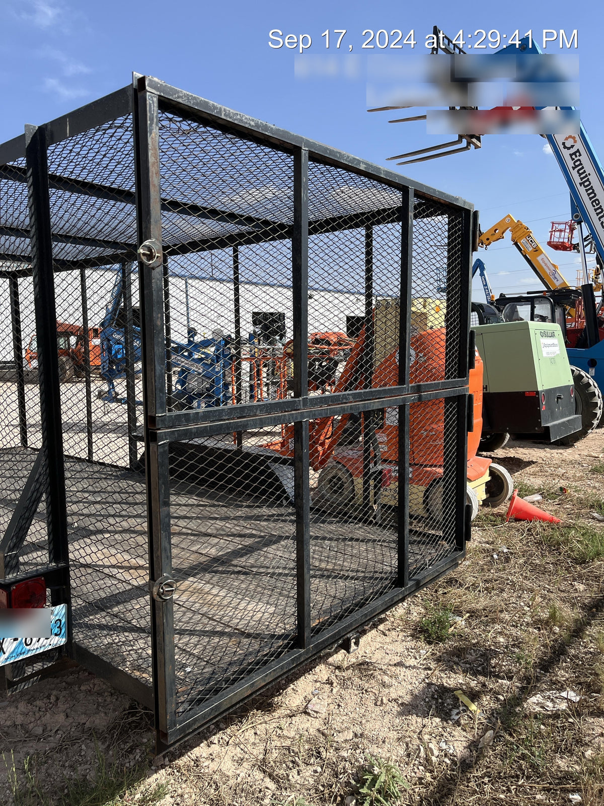 2019 CENTEX Trash Trailer